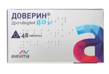 Доверин, таблетки 40мг №48