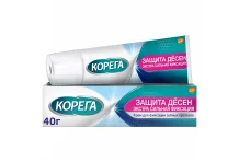 Корега крем для фиксации зубных протезов 40г защита десен