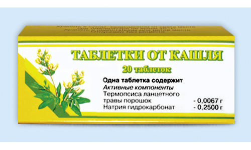 таблетки от кашля, таблетки №20