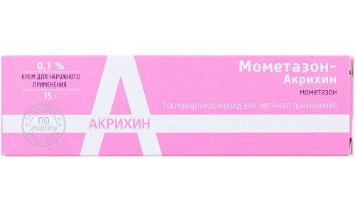 Мометазон Акрихин, крем для наруж примен 0,1% 15г