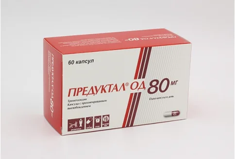 Предуктал ОД, капсулы с пролонг высвоб 80мг №60