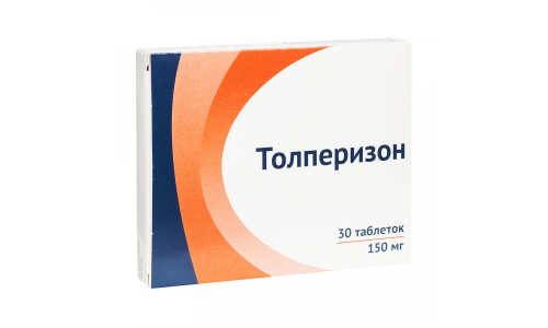Толперизон, таблетки ппо 150мг №30