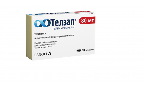 Телзап, таблетки 80мг №30