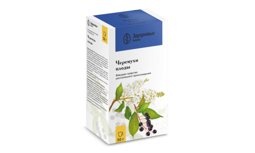 ЧЕРЕМУХА ПЛОДЫ, ПАЧКА 50Г