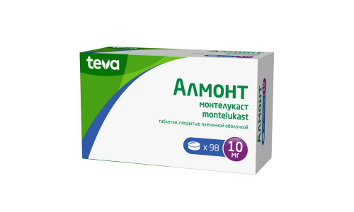 АЛМОНТ, таблетки 10МГ №98 фото 2