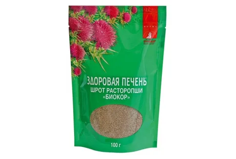 Расторопша-Биокор шрот 100г