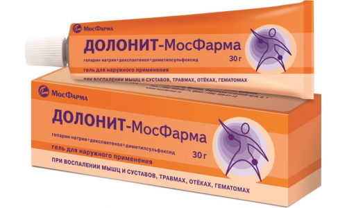 Долонит-МосФарма, гель для наружн примен 30г