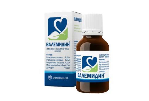 Валемидин, капли для внутр примен 25мл