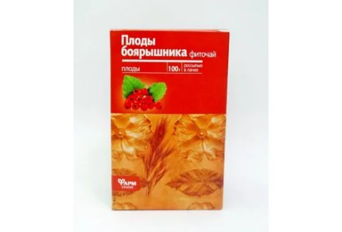 Фиточай Фармгрупп 100г боярышник плоды