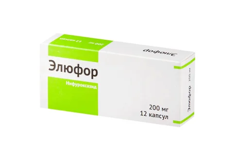 Элюфор, капсулы 200мг №12