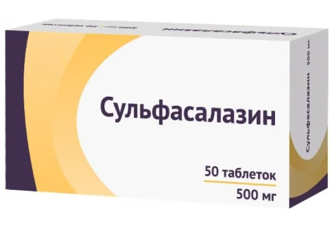 Сульфасалазин Озон, таблетки ппо 500мг №50