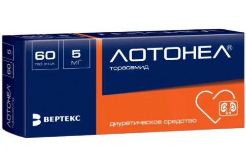 Лотонел, таблетки 5мг №60