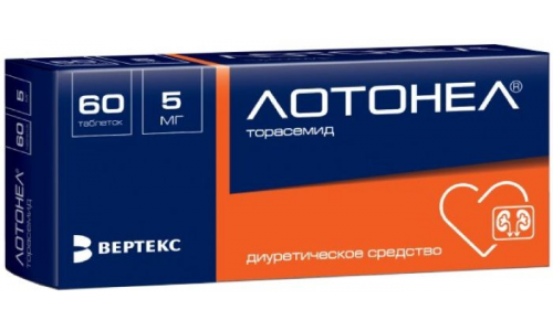Лотонел, таблетки 5мг №60