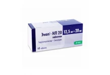 Энап-НЛ, таблетки 20мг+12,5мг №60