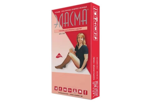 Эласма гольфы 1 кл компрес р.4 С-501 беж