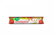 Аскорбинка детская, крутка 3г №10 клубника