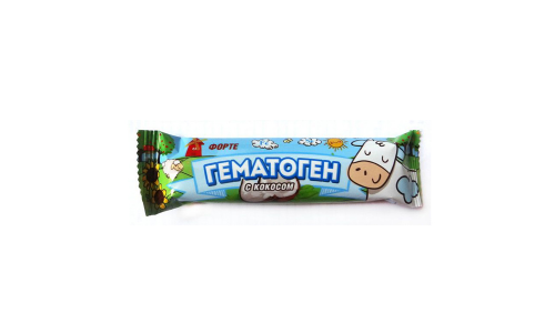Гематоген Форте С Кокосом, 40Г