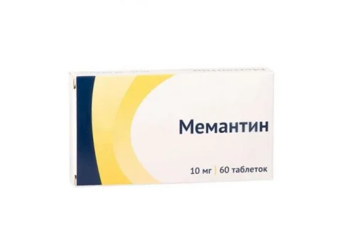 Мемантин, таблетки ппо 10мг №60