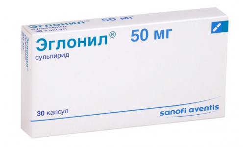 Эглонил, капсулы 50мг №30