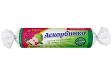 Витатека Аскорбинка с Сахаром, таблетки крутка 2,9г №10 вкус яблока