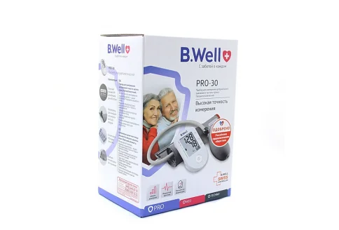 B.Well Pro-30 тонометр полуавтомат