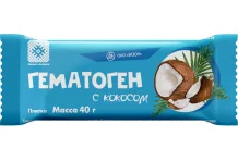 ГЕМАТОГЕН КОКОС, ПЛИТКА 40Г