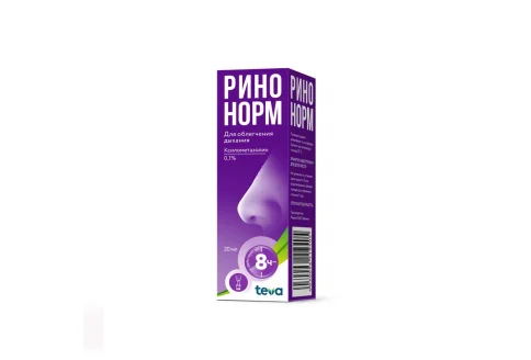 Ринонорм, спрей наз доз 0,1% 20мл