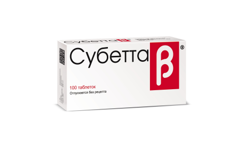 Субетта, таблетки для рассас №100