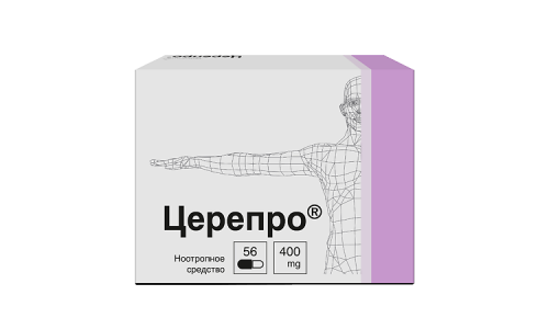 Церепро, капсулы 400мг №56