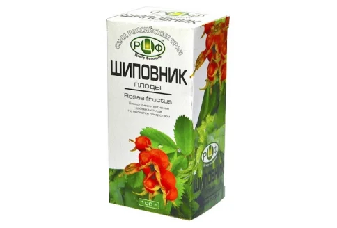 Шиповник плоды, пачка 100г