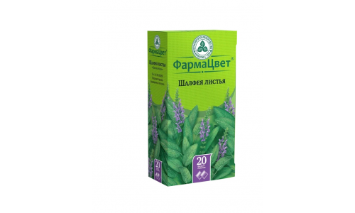 Шалфей листья, фильтр-пакеты 1,5г №20