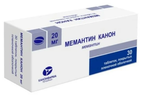Мемантин Канон, таблетки ппо 20мг №30