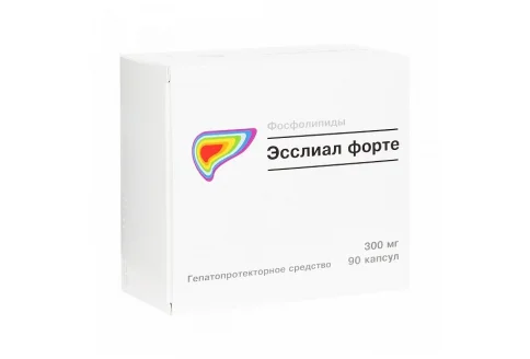 Эсслиал Форте, капсулы 300мг №90