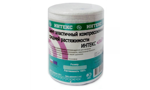 БИНТ ЭЛАСТИЧНЫЙ КЛИНСА СР 10Х2,5М ЗАСТЕЖКА