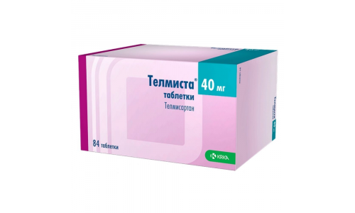 Телмиста, таблетки 40мг №84