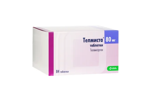 Телмиста, таблетки 80мг №84