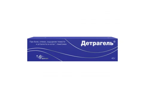 Детрагель, гель для наруж примен 40г