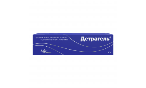 Детрагель, гель для наруж примен 40г