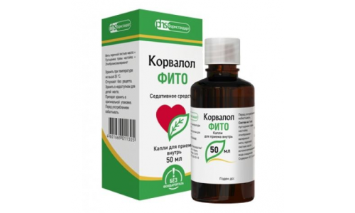 Корвалол Фито, капли для внутр примен 50мл