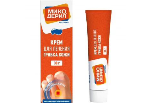Микодерил, крем для наруж примен 1% 30г