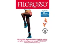Filorosso Profilactica колготки 1 кл компрес леч-профилакт р.6 140den черн