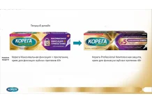 Корега профессионал крем для фиксации комплекс защита 40г