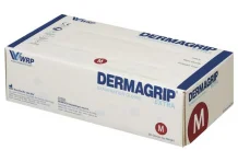 ПЕРЧАТКИ DERMAGRIP ЭКСТРА СМОТРОВЫЕ НЕСТЕРИЛЬНЫЕ ОПУДРЕННЫЕ Р.M №25ПАР