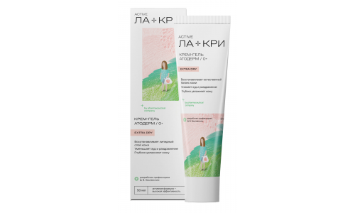 Ла-Кри Атодерм крем-гель для тела 50мл 0+ мес