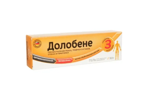 Долобене, гель для наружн примен 90г