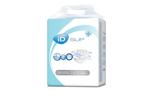 Айди Слип Ультра подгузники р.L №10