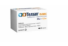 Телзап Плюс, таблетки 12,5мг+80мг №90