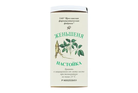 Жень-Шень, настойка фл 25мл