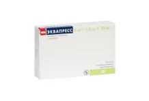 Эквапресс, капсулы с модиф высвоб 5мг+1,5мг 10мг №28