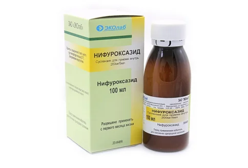 Нифуроксазид Эко сусп для внутр примен 200мг/5мл 100мл